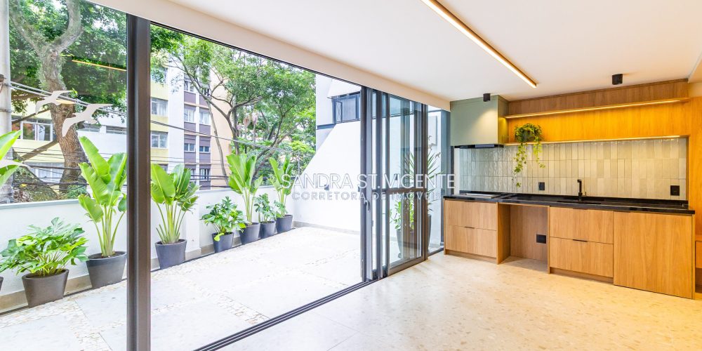 Apartamento Garden Venda São Paulo Vila Buarque 1 dormitorio 1 vaga 83m2/SSV 536